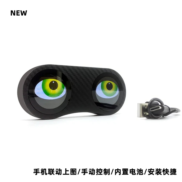 Devil Eyes LED Bike Taillight β Rechargeable Safety Light