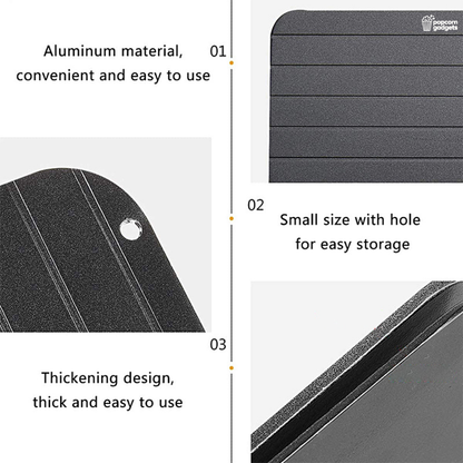 Aluminum Fast Defrosting Meat Tray