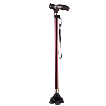 Retractable Non-Slip Walking Cane LED