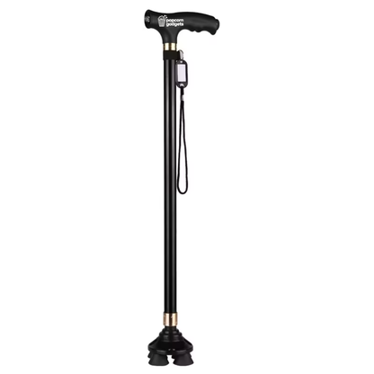 Retractable Non-Slip Walking Cane LED