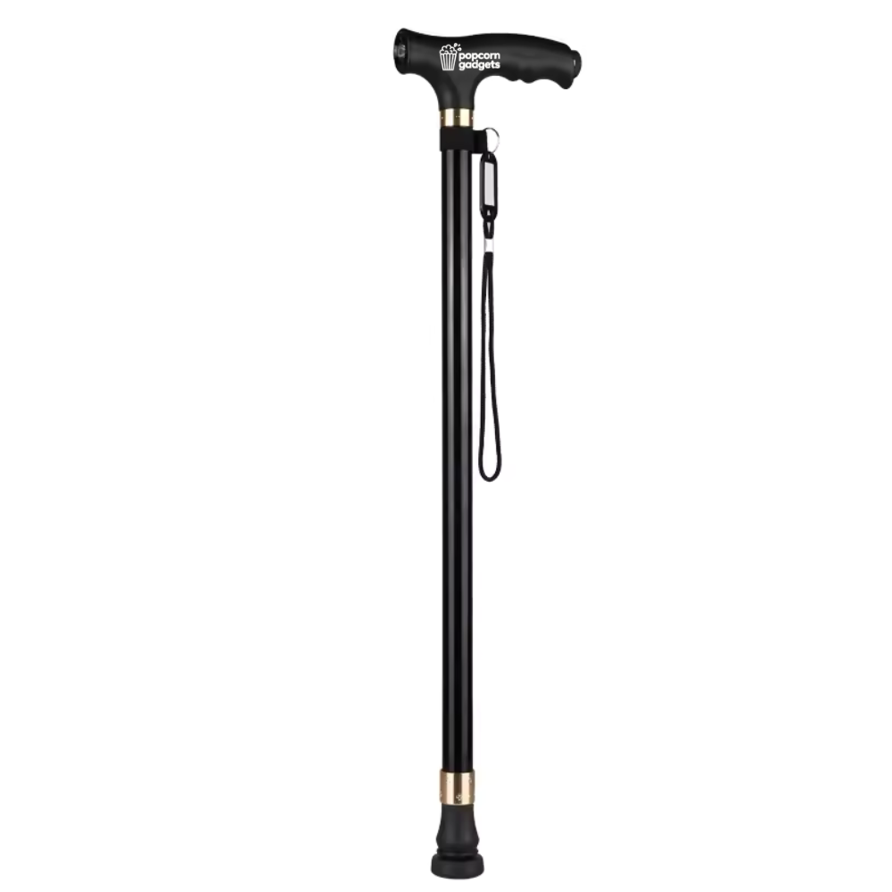 Retractable Non-Slip Walking Cane LED