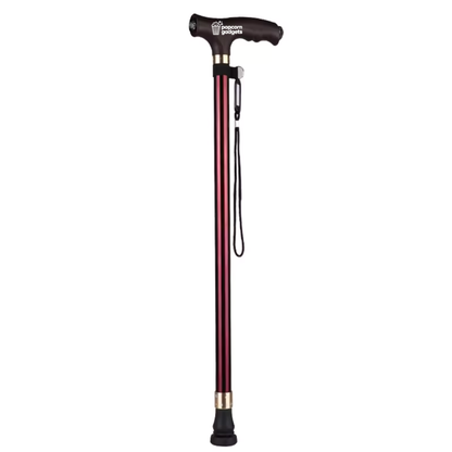 Retractable Non-Slip Walking Cane LED