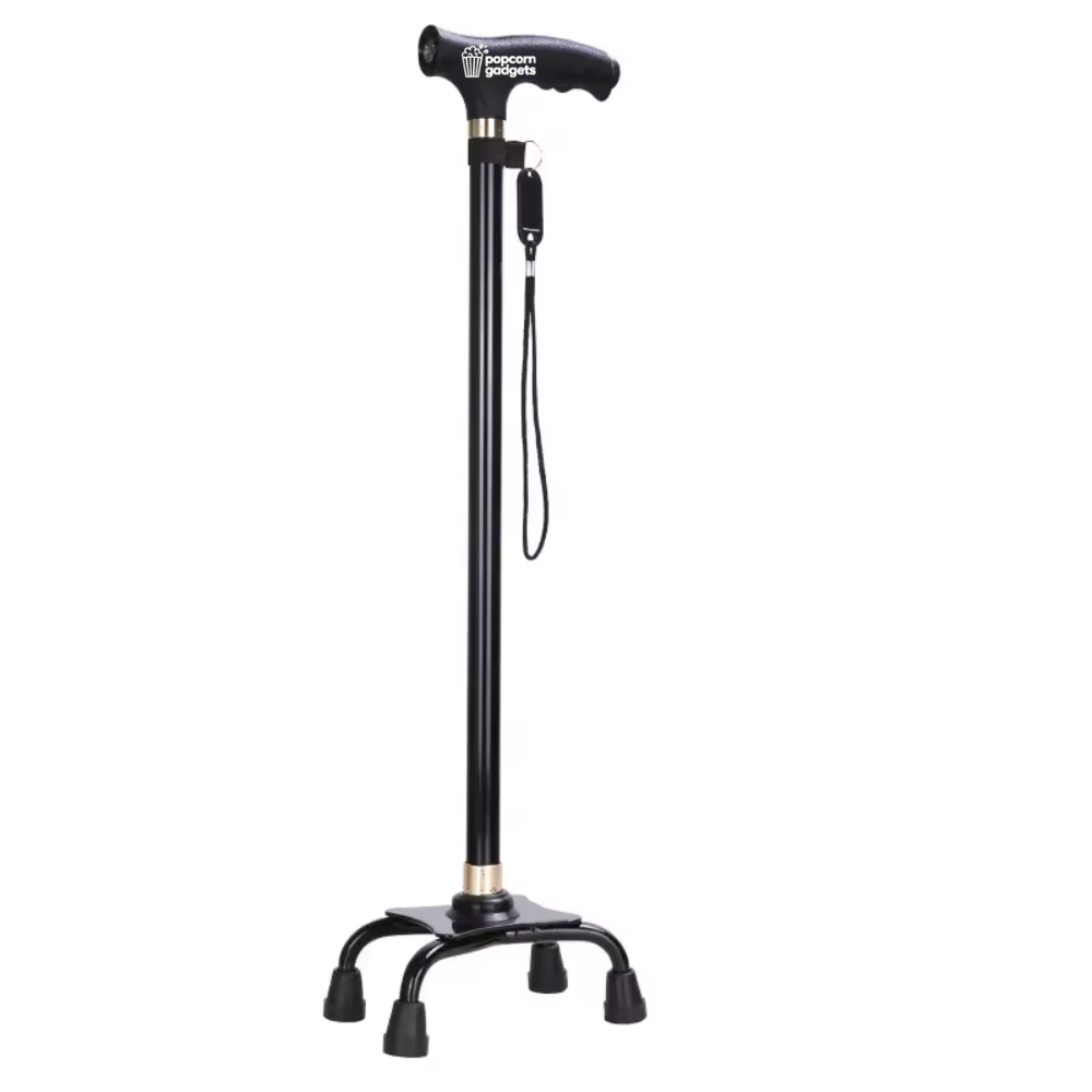 Retractable Non-Slip Walking Cane LED