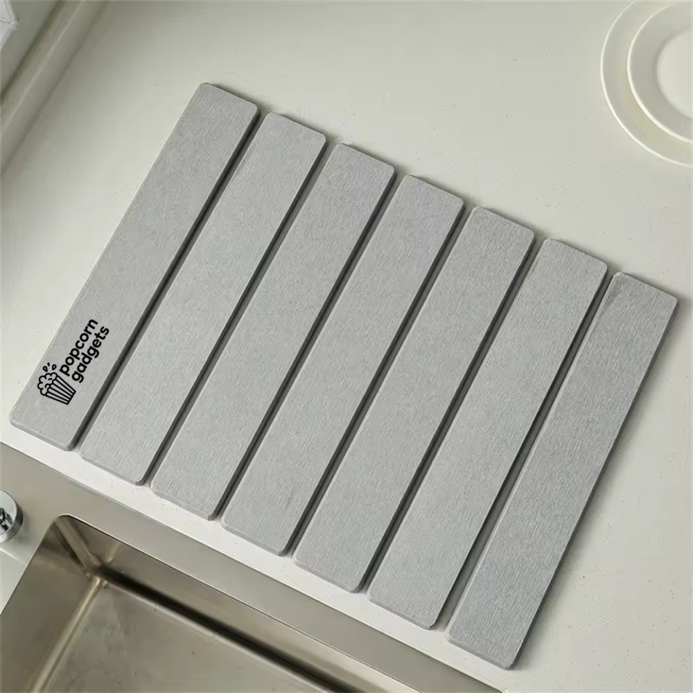 Foldable Stone Kitchen Drying Mat