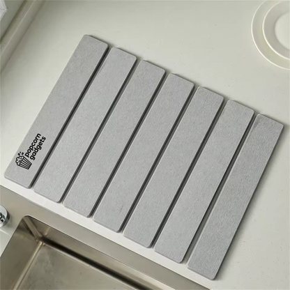Foldable Stone Kitchen Drying Mat