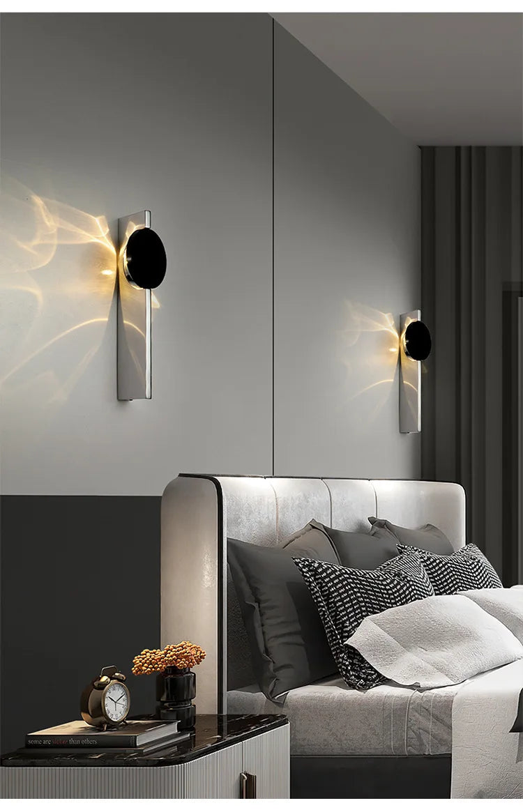 Modern Corrugated LED Wall Sconce – Ambient Lighting