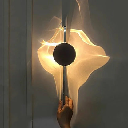 Modern Corrugated LED Wall Sconce – Ambient Lighting
