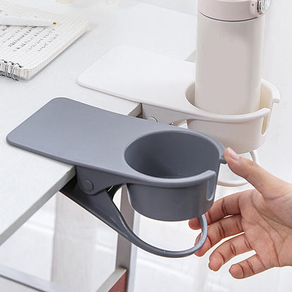 ABS Desk Cup Holder – Fixed Table Side Water Cup Holder