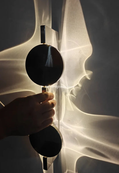 Modern Corrugated LED Wall Sconce – Ambient Lighting