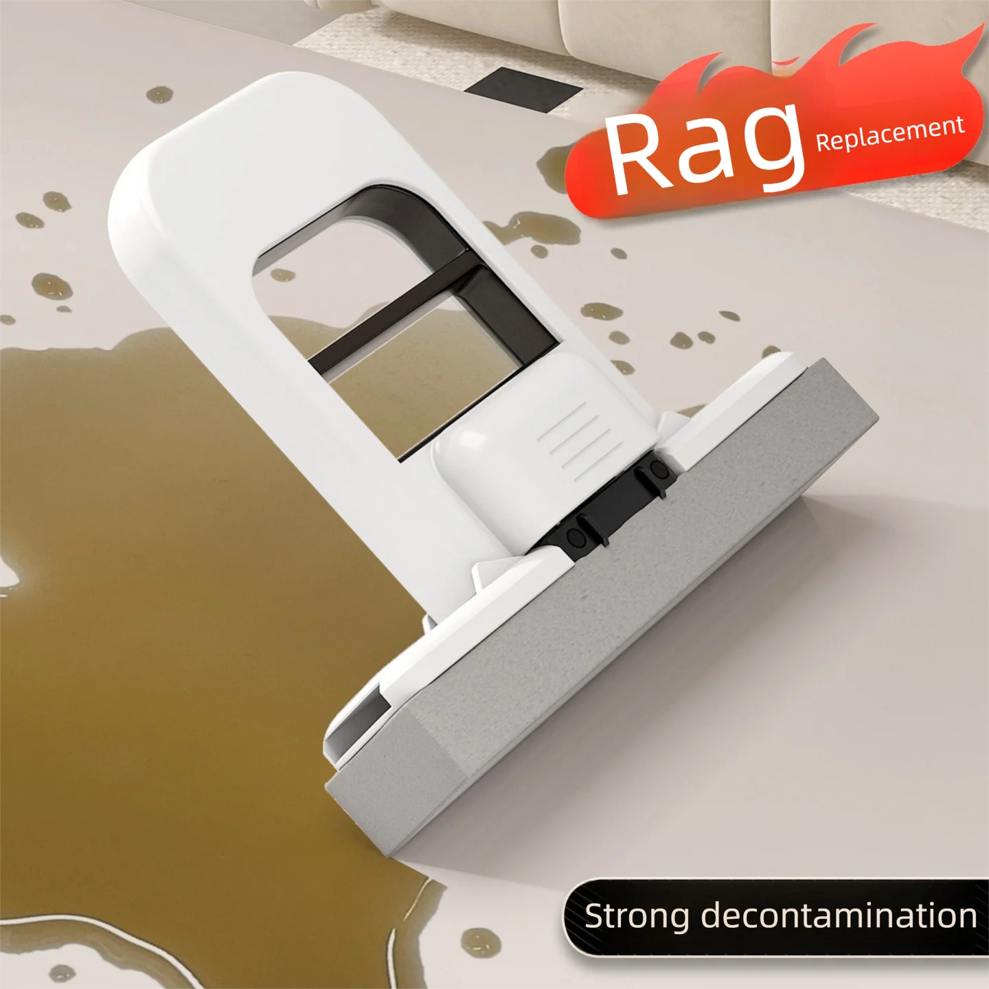 Portable Mini Sponge Mop – Super Absorbent Hand-Free Wash