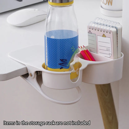 ABS Desk Cup Holder – Fixed Table Side Water Cup Holder
