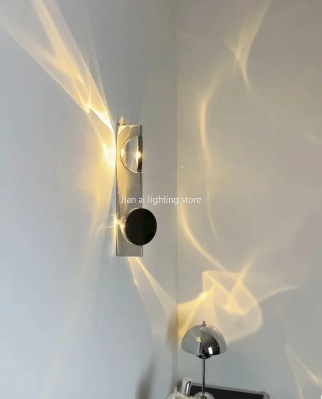 Modern Corrugated LED Wall Sconce – Ambient Lighting