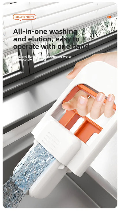 Portable Mini Sponge Mop – Super Absorbent Hand-Free Wash