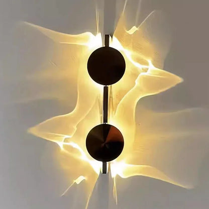 Modern Corrugated LED Wall Sconce – Ambient Lighting