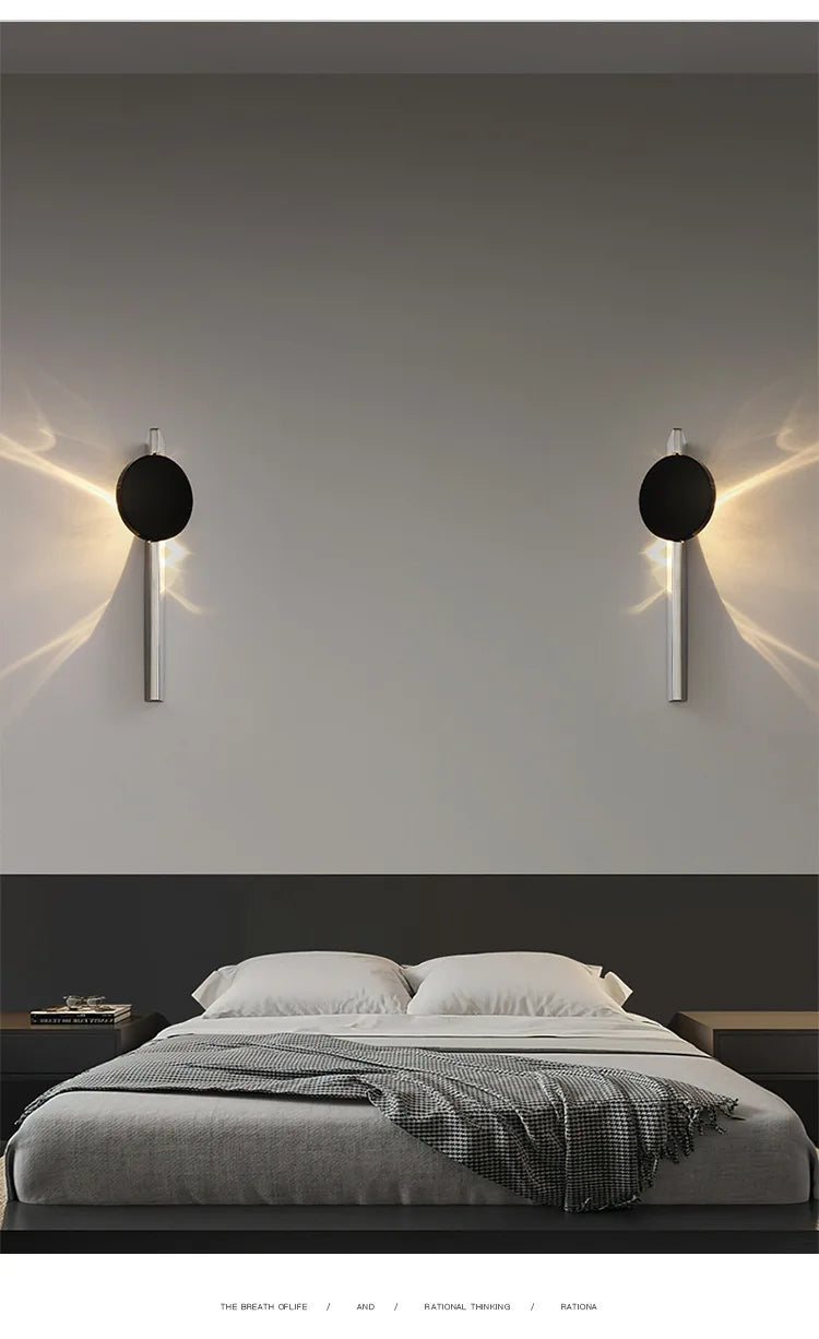 Modern Corrugated LED Wall Sconce – Ambient Lighting