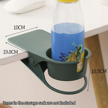 ABS Desk Cup Holder – Fixed Table Side Water Cup Holder