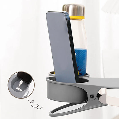 ABS Desk Cup Holder – Fixed Table Side Water Cup Holder