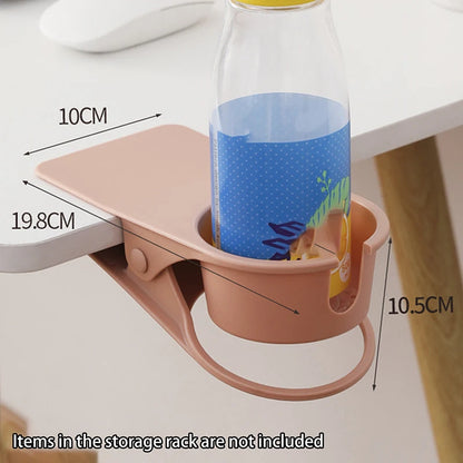 ABS Desk Cup Holder – Fixed Table Side Water Cup Holder