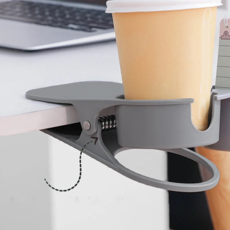 ABS Desk Cup Holder – Fixed Table Side Water Cup Holder