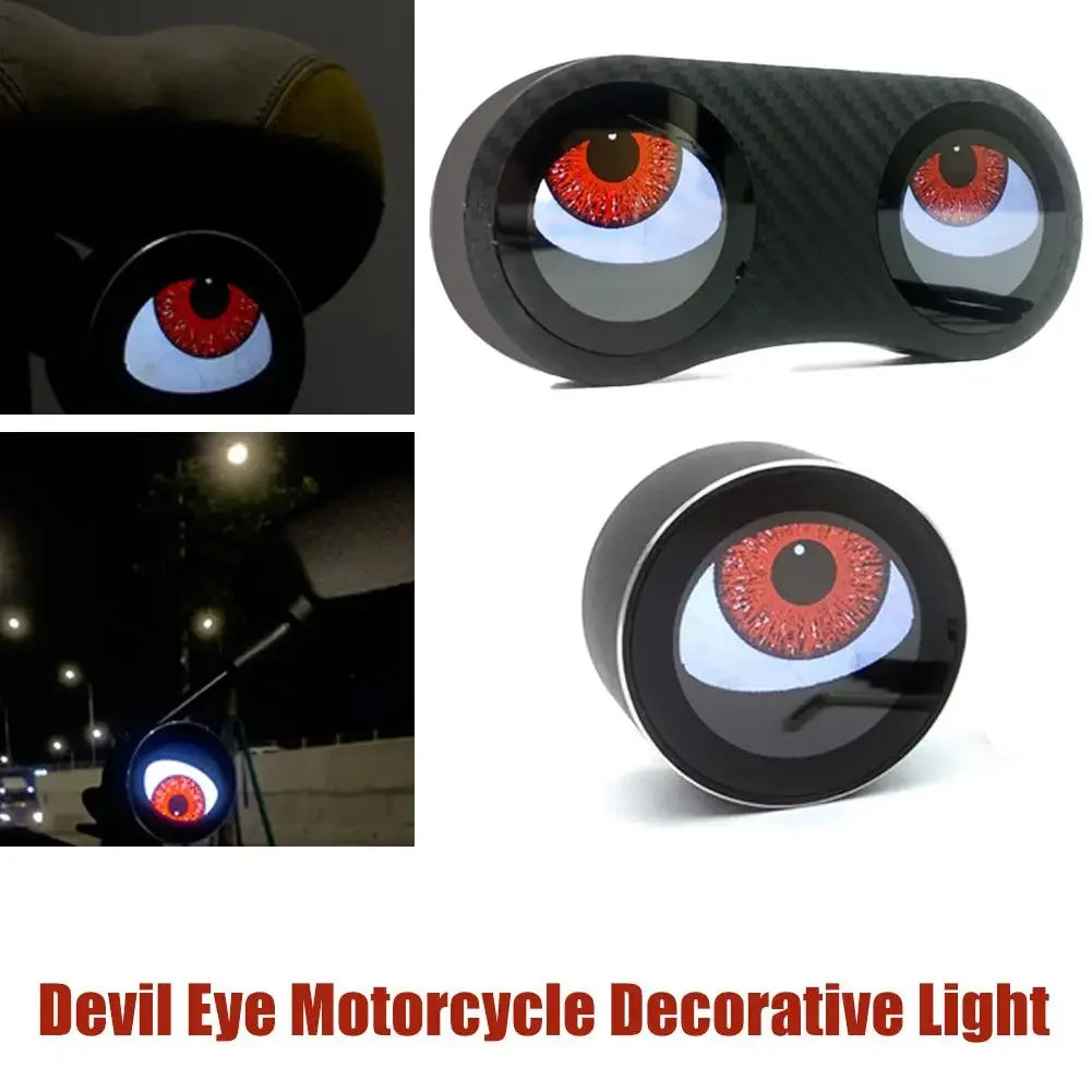 Devil Eyes LED Bike Taillight – Rechargeable Safety Light