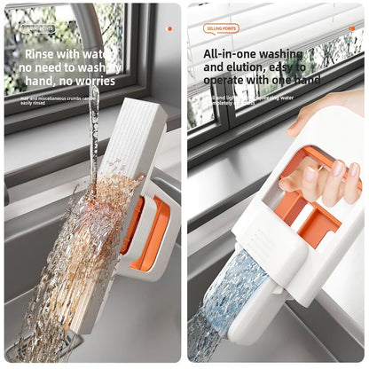 Portable Mini Sponge Mop – Super Absorbent Hand-Free Wash