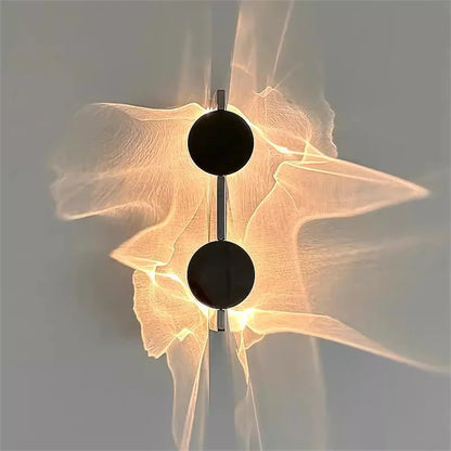 Modern Corrugated LED Wall Sconce – Ambient Lighting