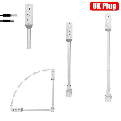 360° Rotating Wall Plug Power Socket Extender