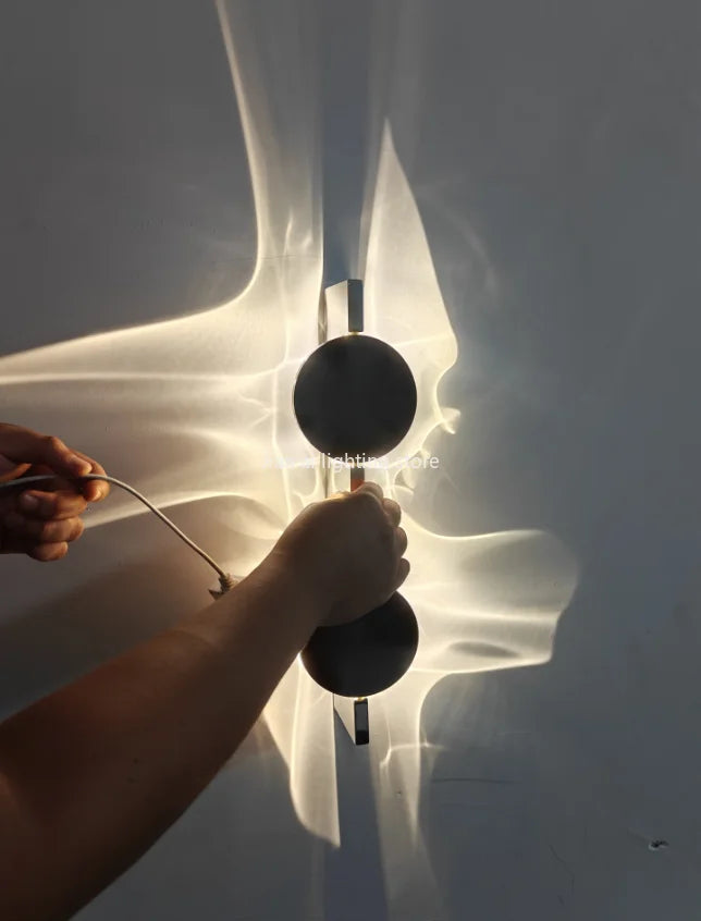 Modern Corrugated LED Wall Sconce – Ambient Lighting
