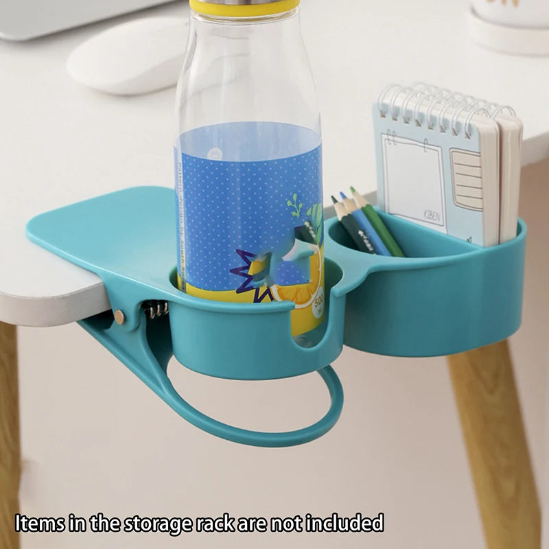 ABS Desk Cup Holder – Fixed Table Side Water Cup Holder
