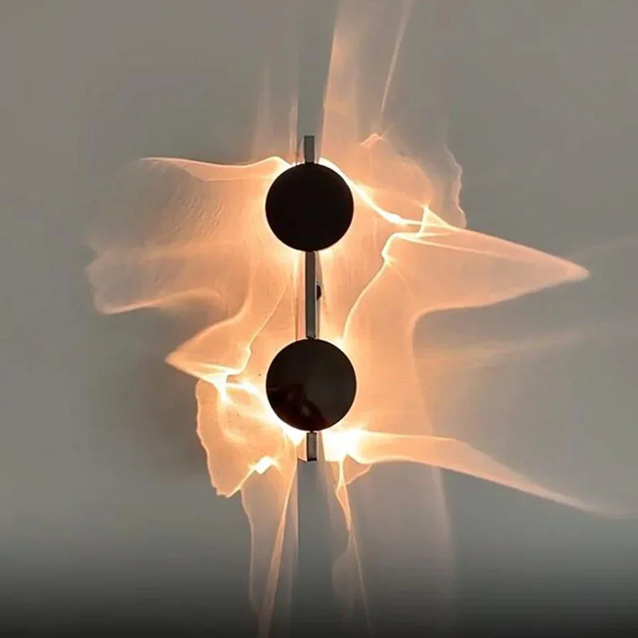 Modern Corrugated LED Wall Sconce – Ambient Lighting